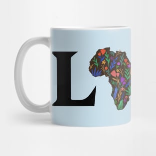 African American Love T-Shirts Mug